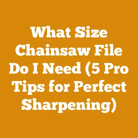 What Size Chainsaw File Do I Need (5 Pro Tips for Perfect Sharpening)