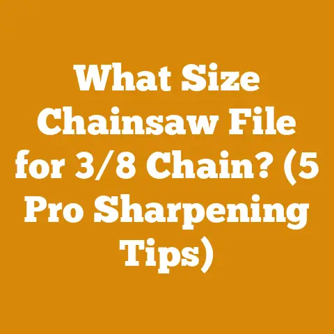 What Size Chainsaw File for 3/8 Chain? (5 Pro Sharpening Tips)