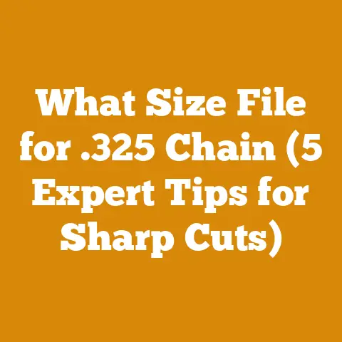 What Size File for .325 Chain (5 Expert Tips for Sharp Cuts)