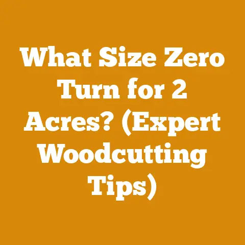 What Size Zero Turn for 2 Acres? (Expert Woodcutting Tips)