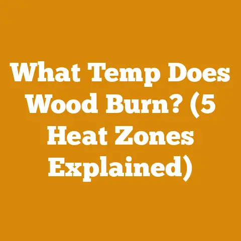 What Temp Does Wood Burn? (5 Heat Zones Explained)
