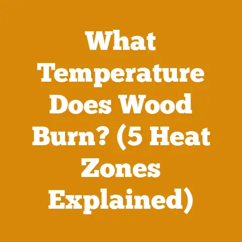 What Temperature Does Wood Burn? (5 Heat Zones Explained)