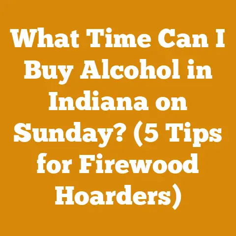 What Time Can I Buy Alcohol in Indiana on Sunday? (5 Tips for Firewood Hoarders)