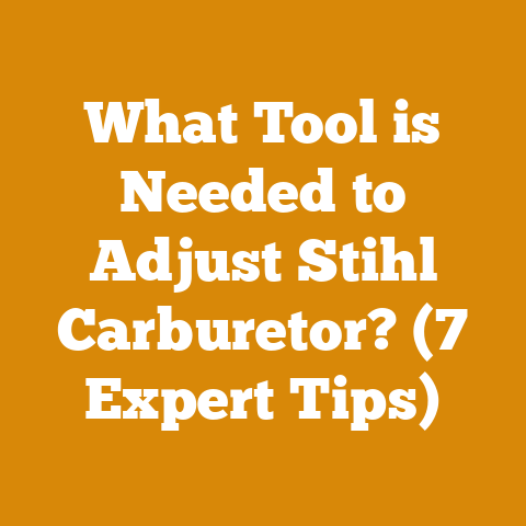 What Tool is Needed to Adjust Stihl Carburetor? (7 Expert Tips)