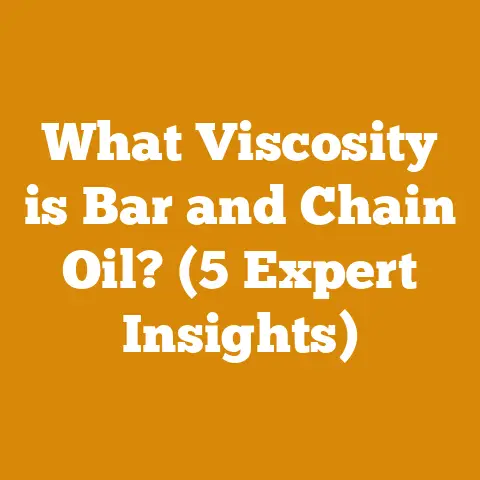 What Viscosity is Bar and Chain Oil? (5 Expert Insights)