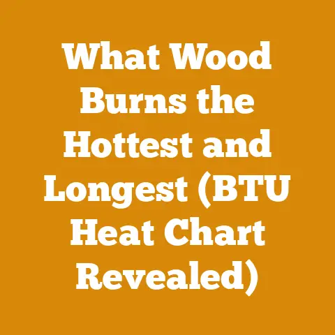 What Wood Burns the Hottest and Longest (BTU Heat Chart Revealed)