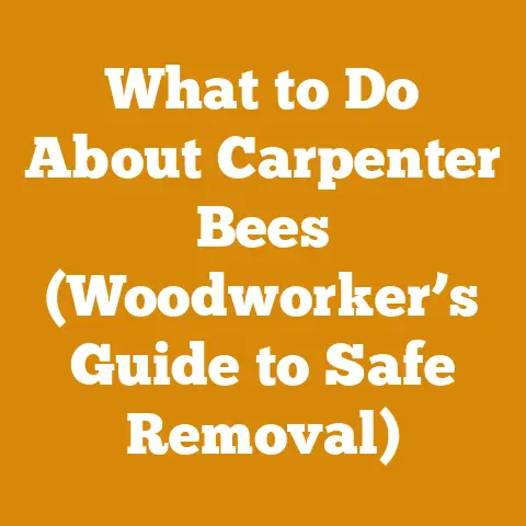 What to Do About Carpenter Bees (Woodworker’s Guide to Safe Removal)