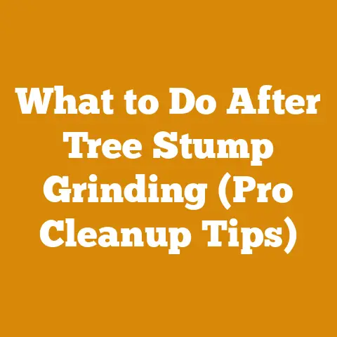 What to Do After Tree Stump Grinding (Pro Cleanup Tips)