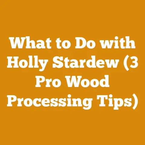 What to Do with Holly Stardew (3 Pro Wood Processing Tips)