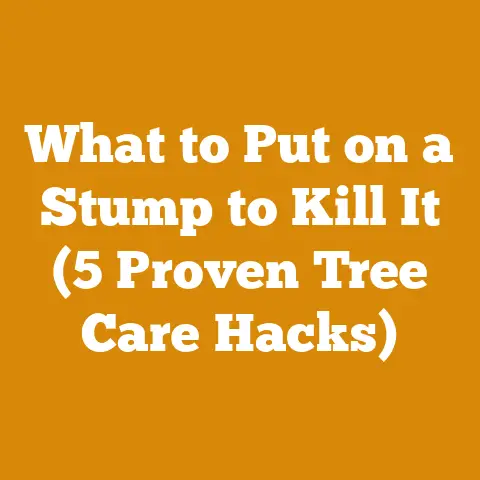 What to Put on a Stump to Kill It (5 Proven Tree Care Hacks)