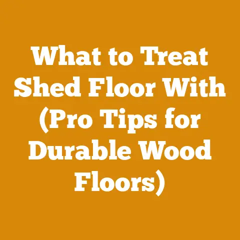 What to Treat Shed Floor With (Pro Tips for Durable Wood Floors)