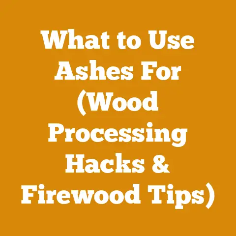 What to Use Ashes For (Wood Processing Hacks & Firewood Tips)