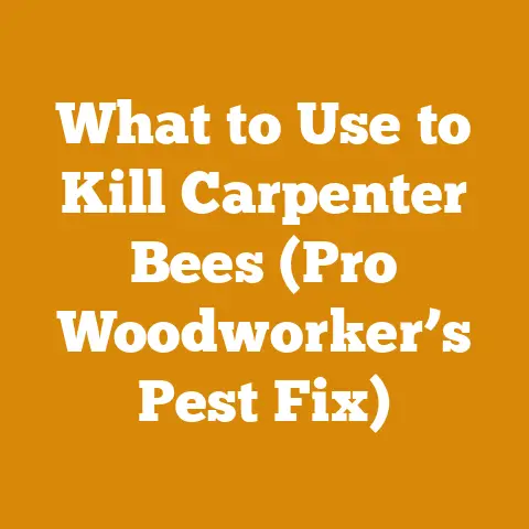 What to Use to Kill Carpenter Bees (Pro Woodworker’s Pest Fix)