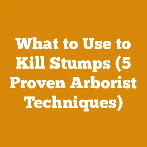 What to Use to Kill Stumps (5 Proven Arborist Techniques)