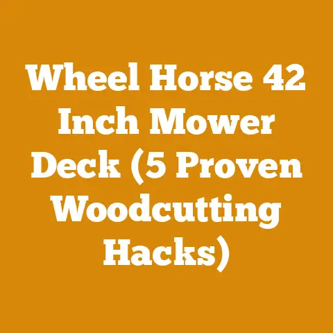 Wheel Horse 42 Inch Mower Deck (5 Proven Woodcutting Hacks)