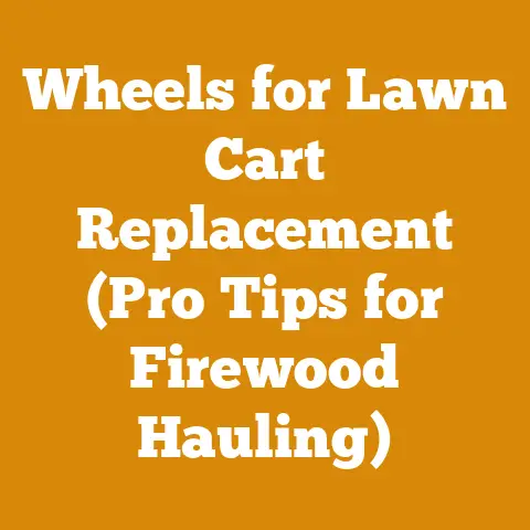 Wheels for Lawn Cart Replacement (Pro Tips for Firewood Hauling)