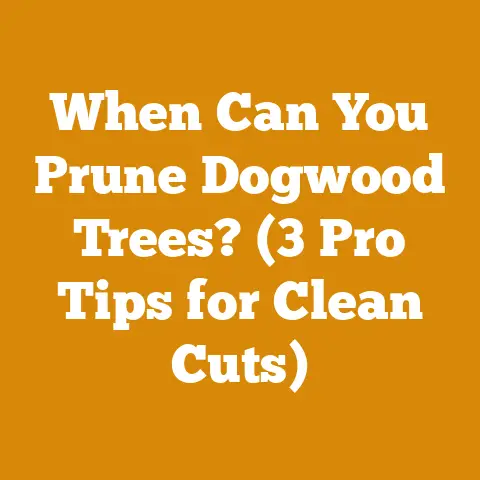 When Can You Prune Dogwood Trees? (3 Pro Tips for Clean Cuts)