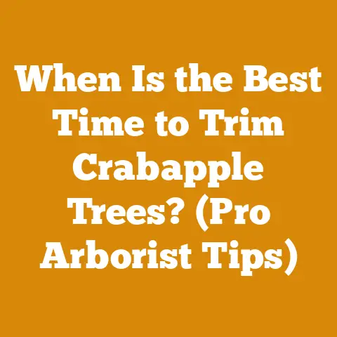 When Is the Best Time to Trim Crabapple Trees? (Pro Arborist Tips)