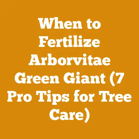 When to Fertilize Arborvitae Green Giant (7 Pro Tips for Tree Care)