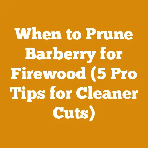 When to Prune Barberry for Firewood (5 Pro Tips for Cleaner Cuts)