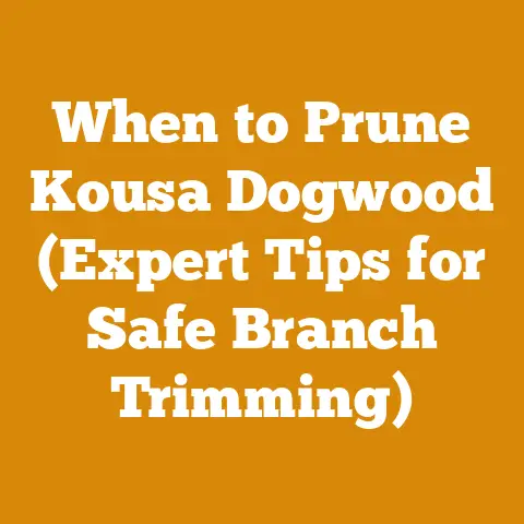 When to Prune Kousa Dogwood (Expert Tips for Safe Branch Trimming)