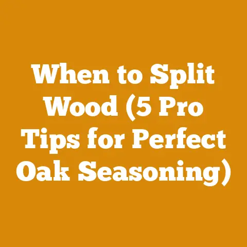 When to Split Wood (5 Pro Tips for Perfect Oak Seasoning)