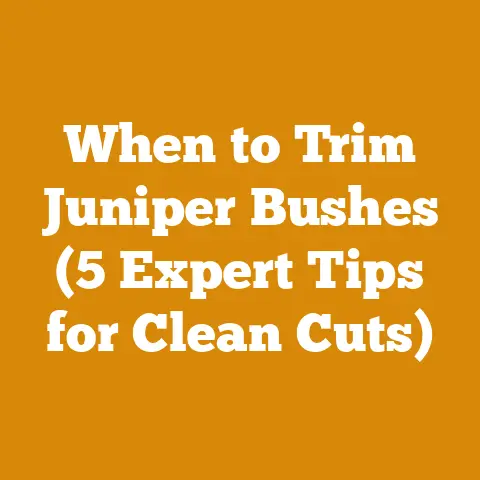 When to Trim Juniper Bushes (5 Expert Tips for Clean Cuts)