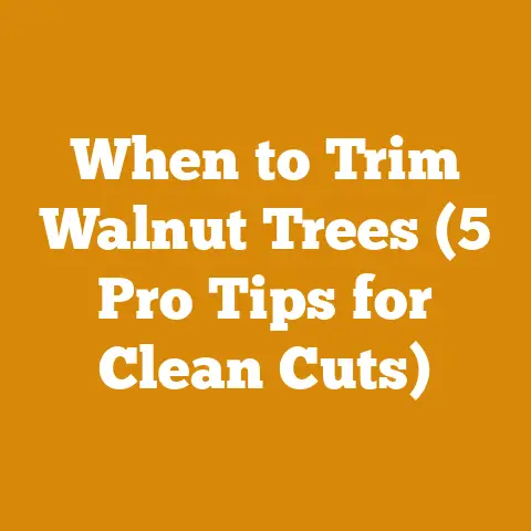 When to Trim Walnut Trees (5 Pro Tips for Clean Cuts)