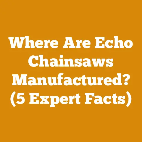 Where Are Echo Chainsaws Manufactured? (5 Expert Facts)