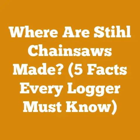 Where Are Stihl Chainsaws Made? (5 Facts Every Logger Must Know)