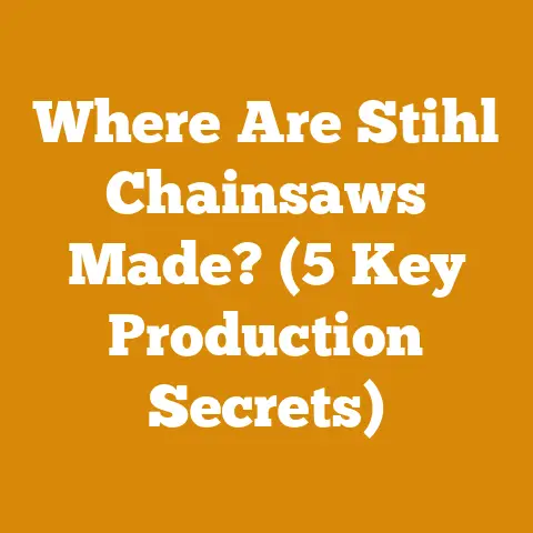 Where Are Stihl Chainsaws Made? (5 Key Production Secrets)
