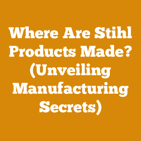 Where Are Stihl Products Made? (Unveiling Manufacturing Secrets)