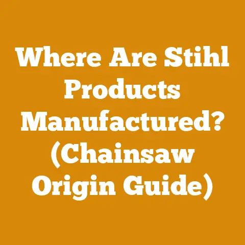 Where Are Stihl Products Manufactured? (Chainsaw Origin Guide)