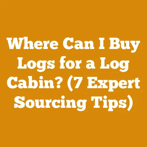 Where Can I Buy Logs for a Log Cabin? (7 Expert Sourcing Tips)