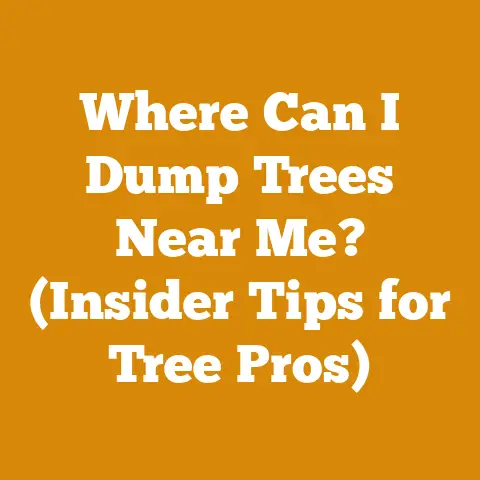 Where Can I Dump Trees Near Me? (Insider Tips for Tree Pros)