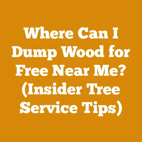 Where Can I Dump Wood for Free Near Me? (Insider Tree Service Tips)
