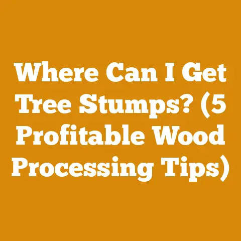 Where Can I Get Tree Stumps? (5 Profitable Wood Processing Tips)
