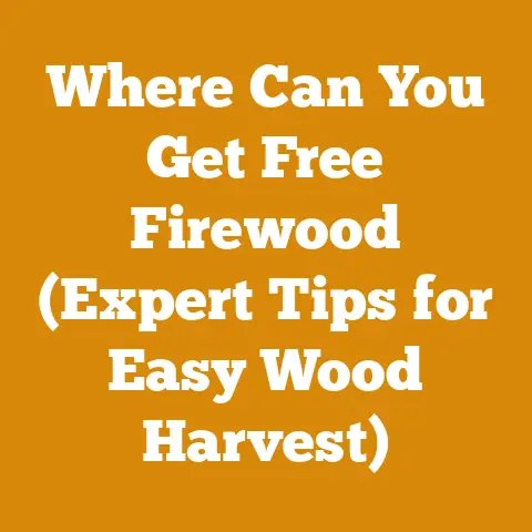Where Can You Get Free Firewood (Expert Tips for Easy Wood Harvest)