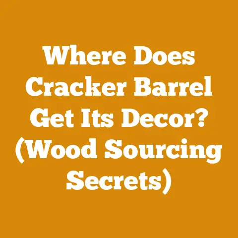 Where Does Cracker Barrel Get Its Decor? (Wood Sourcing Secrets)