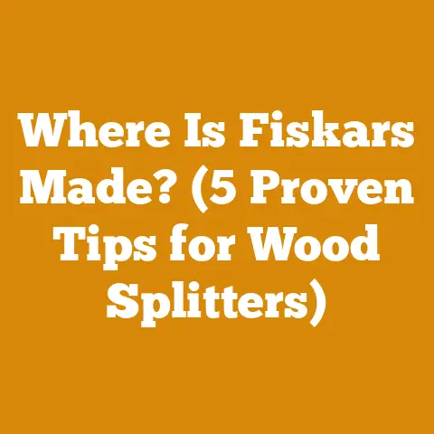 Where Is Fiskars Made? (5 Proven Tips for Wood Splitters)