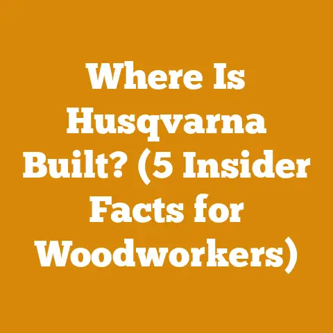 Where Is Husqvarna Built? (5 Insider Facts for Woodworkers)