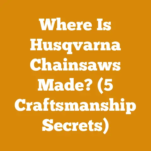 Where Is Husqvarna Chainsaws Made? (5 Craftsmanship Secrets)