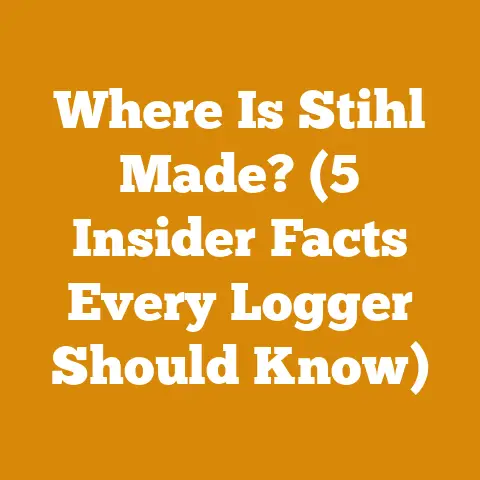 Where Is Stihl Made? (5 Insider Facts Every Logger Should Know)