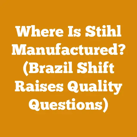 Where Is Stihl Manufactured? (Brazil Shift Raises Quality Questions)