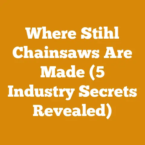 Where Stihl Chainsaws Are Made (5 Industry Secrets Revealed)