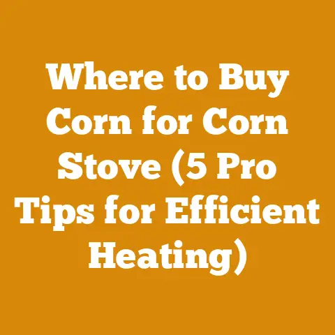 Where to Buy Corn for Corn Stove (5 Pro Tips for Efficient Heating)