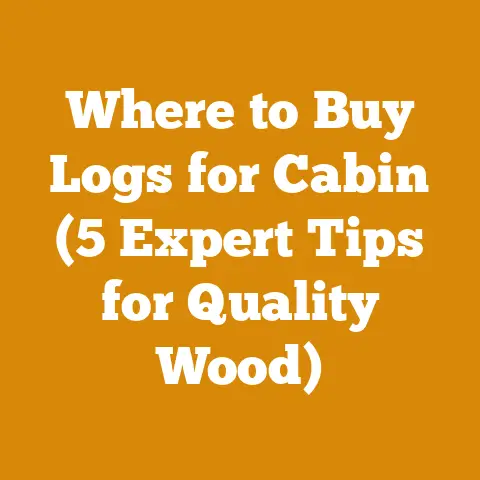 Where to Buy Logs for Cabin (5 Expert Tips for Quality Wood)