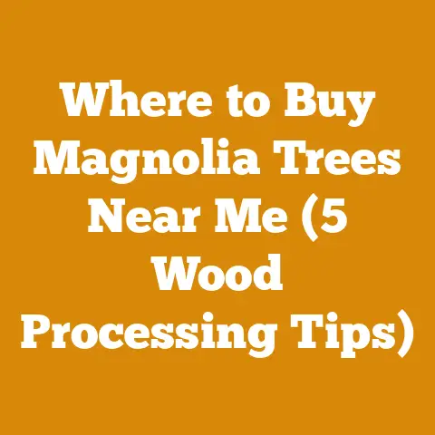 Where to Buy Magnolia Trees Near Me (5 Wood Processing Tips)