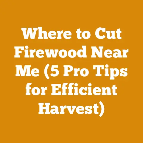 Where to Cut Firewood Near Me (5 Pro Tips for Efficient Harvest)