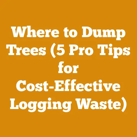 Where to Dump Trees (5 Pro Tips for Cost-Effective Logging Waste)